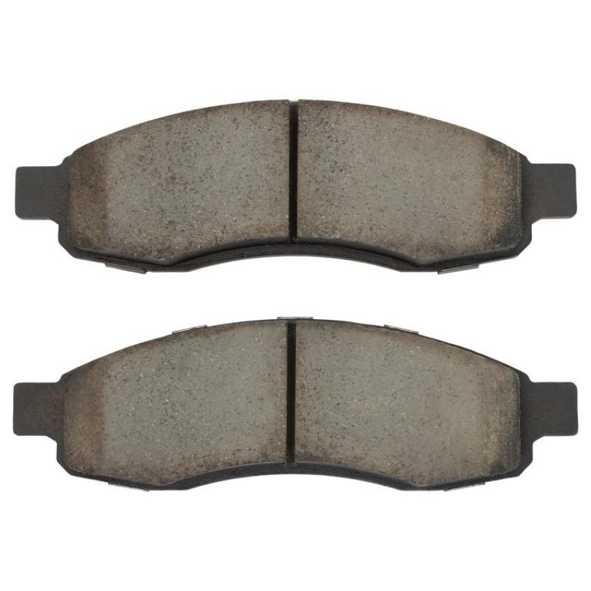 MPA 1003-1183C Quality-Built Black Series Ceramic Brake Pads w/ Hardware