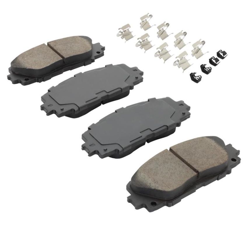 MPA 1003-1184AC Quality-Built Black Series Ceramic Brake Pads w/ Hardware