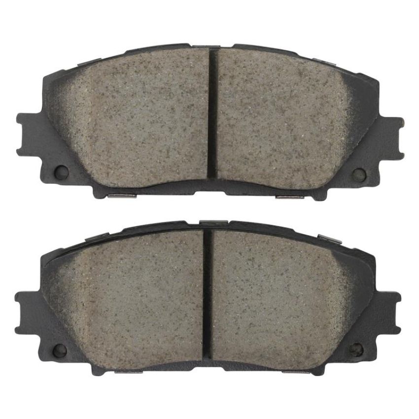 MPA 1003-1184AC Quality-Built Black Series Ceramic Brake Pads w/ Hardware