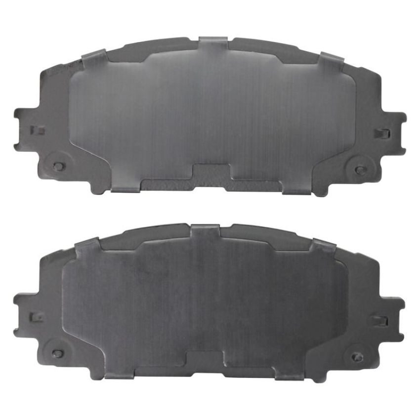 MPA 1003-1184C Quality-Built Black Series Ceramic Brake Pads w/ Hardware