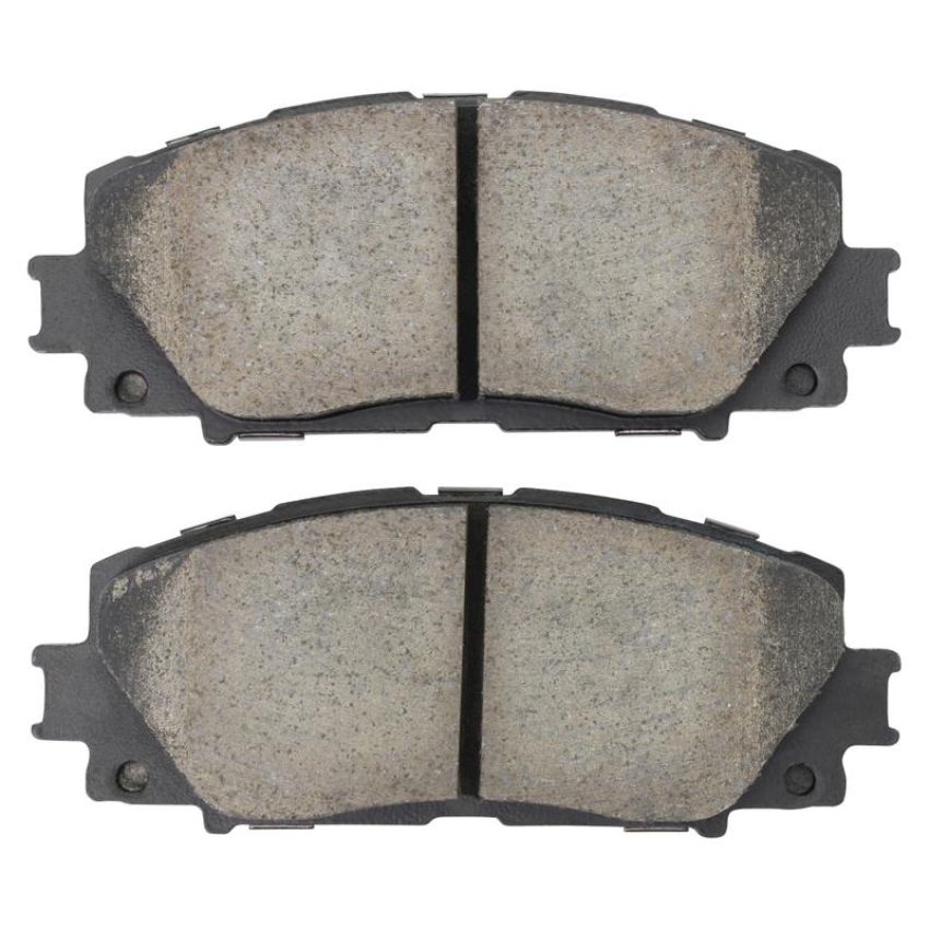 MPA 1003-1184C Quality-Built Black Series Ceramic Brake Pads w/ Hardware