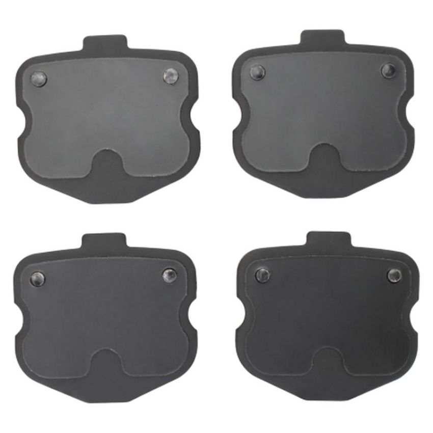 MPA 1003-1185AM Quality-Built Black Series Semi-Metallic Brake Pads
