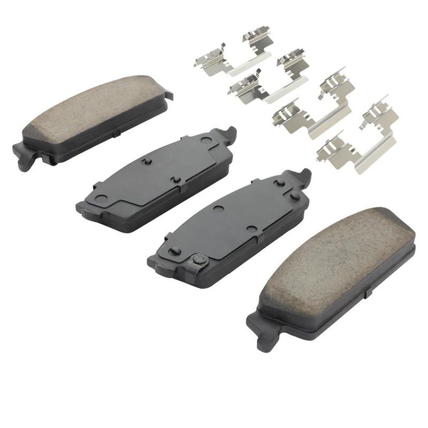 MPA 1003-1194C Quality-Built Black Series Ceramic Brake Pads w/ Hardware