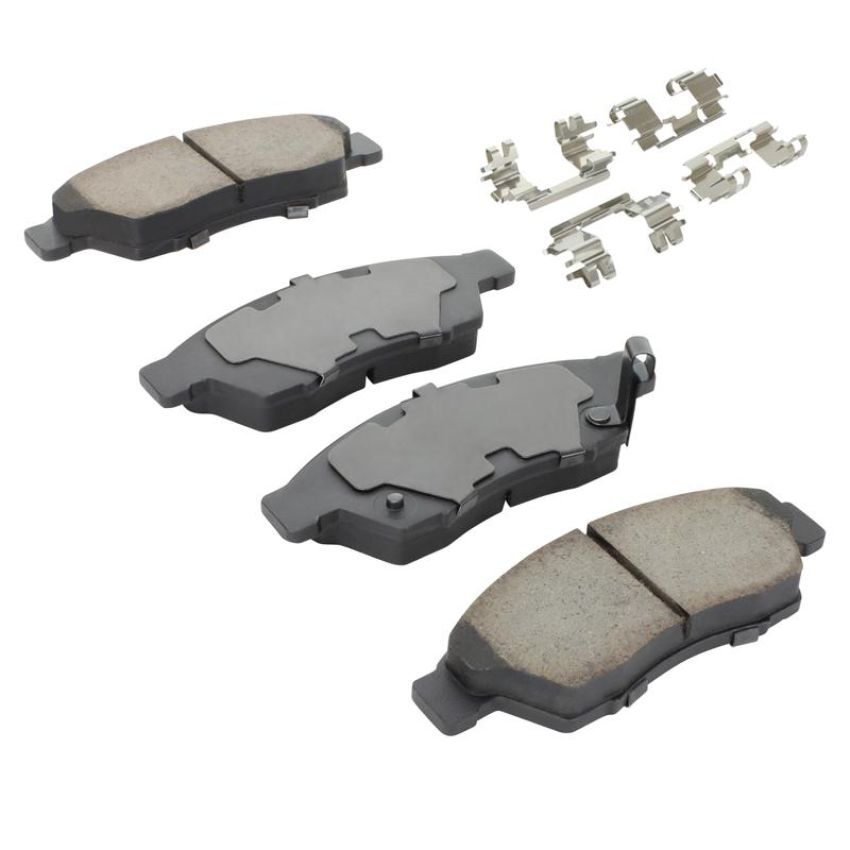MPA 1003-1195C Quality-Built Black Series Ceramic Brake Pads w/ Hardware