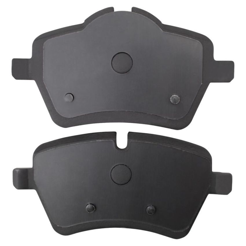 MPA 1003-1204C Quality-Built Black Series Ceramic Brake Pads w/ Hardware