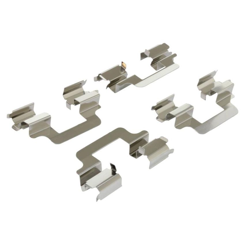 MPA 1003-1204M Quality-Built Black Series Semi-Metallic Brake Pads w/ Hardware