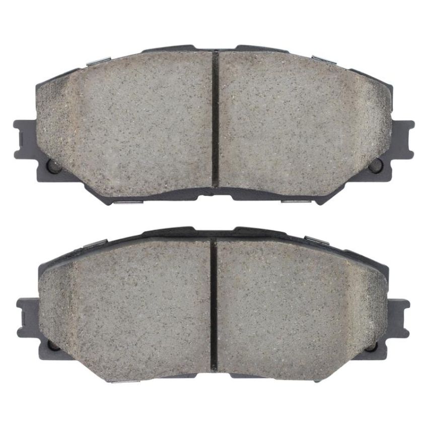 MPA 1003-1210C Quality-Built Black Series Ceramic Brake Pads w/ Hardware
