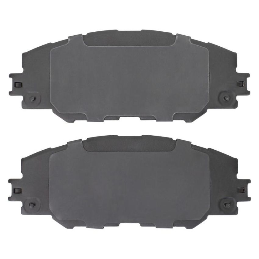 MPA 1003-1211C Quality-Built Black Series Ceramic Brake Pads w/ Hardware