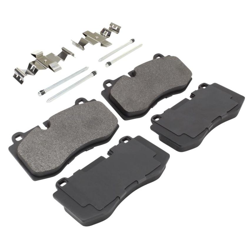 MPA 1003-1223C Quality-Built Black Series Ceramic Brake Pads w/ Hardware