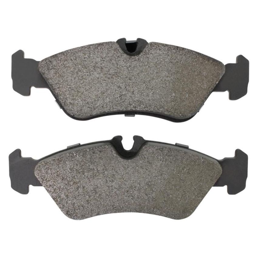 MPA 1003-1229M Quality-Built Black Series Semi-Metallic Brake Pads w/ Hardware