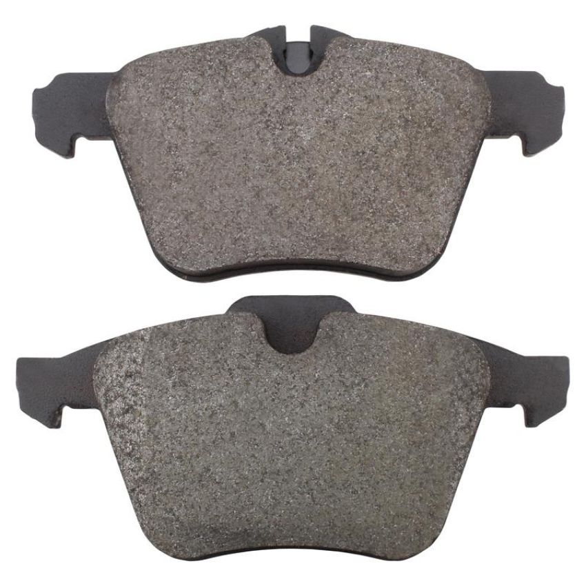 MPA 1003-1240BM Quality-Built Black Series Semi-Metallic Brake Pads w/ Hardware