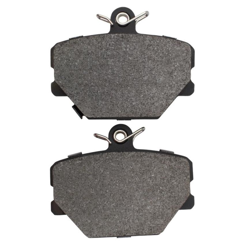 MPA 1003-1252M Quality-Built Black Series Semi-Metallic Brake Pads