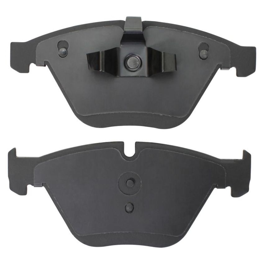MPA 1003-1260M Quality-Built Black Series Semi-Metallic Brake Pads w/ Hardware