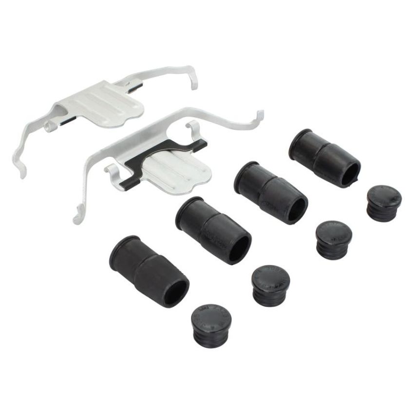 MPA 1003-1260M Quality-Built Black Series Semi-Metallic Brake Pads w/ Hardware