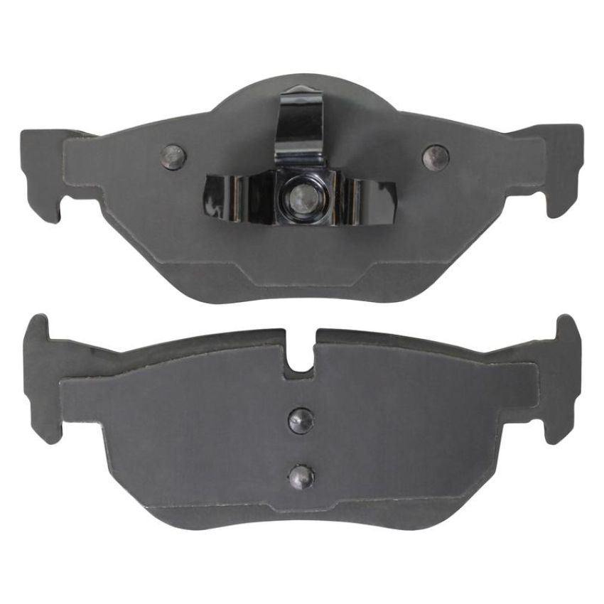 MPA 1003-1267C Quality-Built Black Series Ceramic Brake Pads w/ Hardware