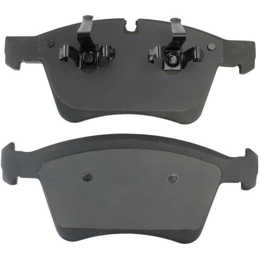 MPA 1003-1272M Quality-Built Black Series Semi-Metallic Brake Pads w/ Hardware