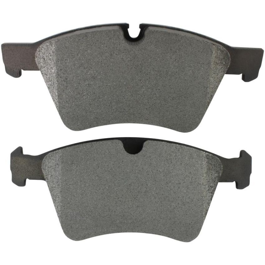MPA 1003-1272M Quality-Built Black Series Semi-Metallic Brake Pads w/ Hardware