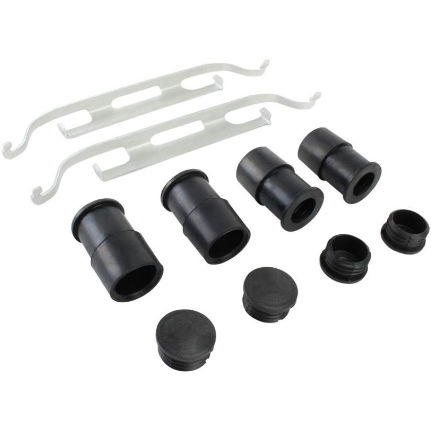 MPA 1003-1272M Quality-Built Black Series Semi-Metallic Brake Pads w/ Hardware