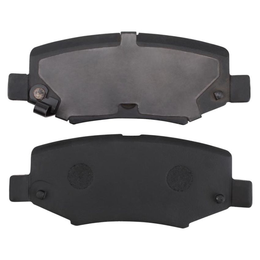 MPA 1003-1274M Quality-Built Black Series Semi-Metallic Brake Pads w/ Hardware