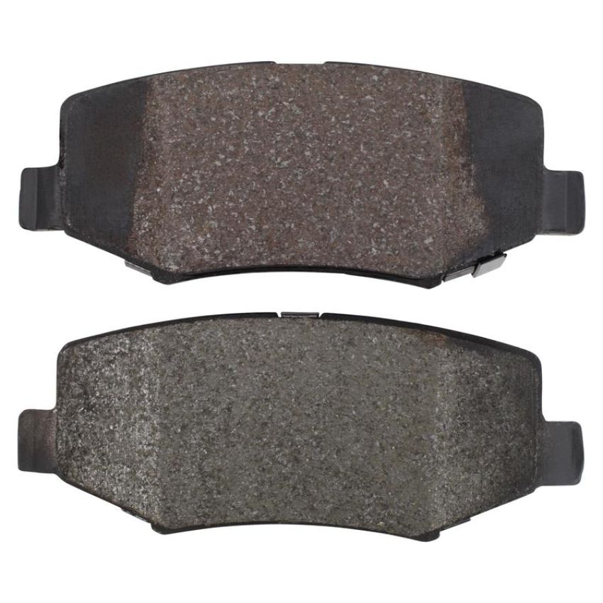 MPA 1003-1274M Quality-Built Black Series Semi-Metallic Brake Pads w/ Hardware