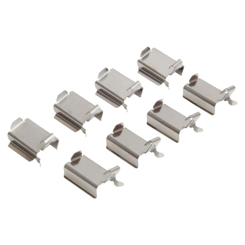 MPA 1003-1274M Quality-Built Black Series Semi-Metallic Brake Pads w/ Hardware