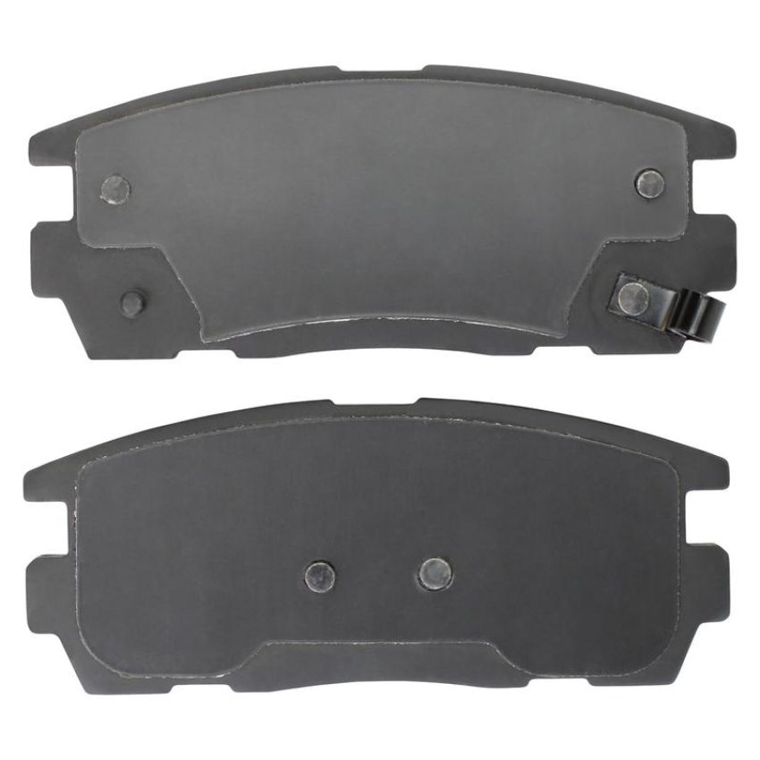 MPA 1003-1275C Quality-Built Black Series Ceramic Brake Pads w/ Hardware