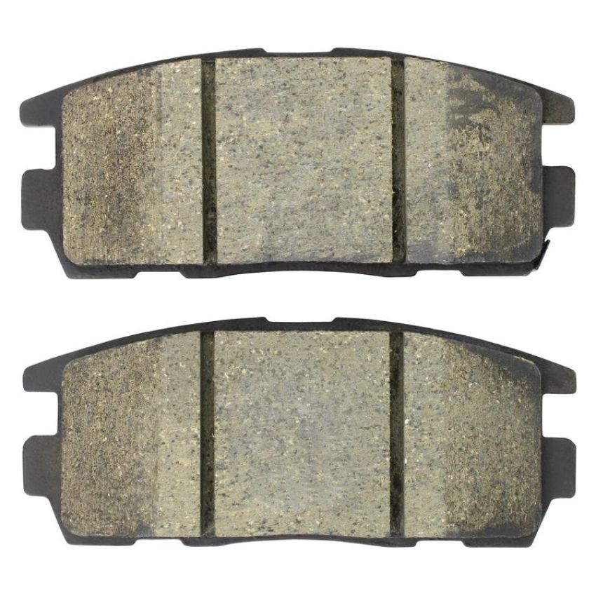 MPA 1003-1275C Quality-Built Black Series Ceramic Brake Pads w/ Hardware