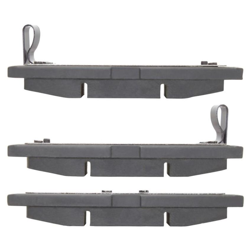 MPA 1003-1275C Quality-Built Black Series Ceramic Brake Pads w/ Hardware