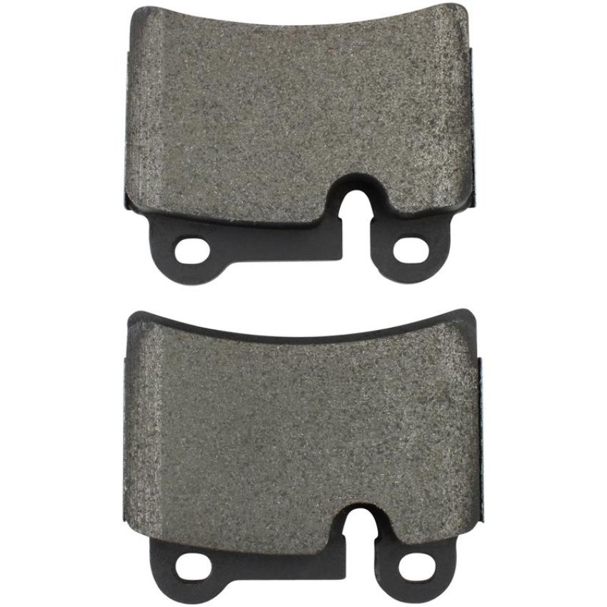 MPA 1003-1277M Quality-Built Black Series Semi-Metallic Brake Pads w/ Hardware