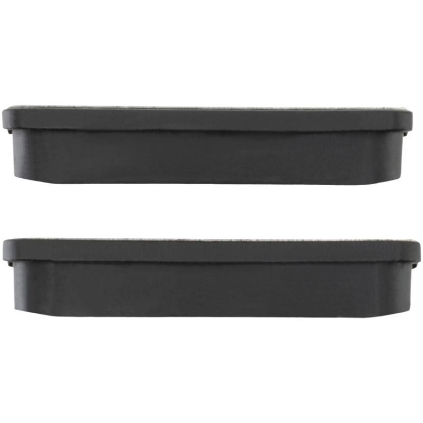 MPA 1003-1277M Quality-Built Black Series Semi-Metallic Brake Pads w/ Hardware
