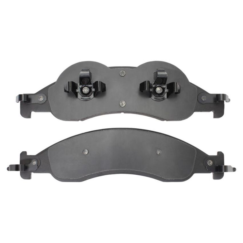 MPA 1003-1278M Quality-Built Black Series Semi-Metallic Brake Pads w/ Hardware