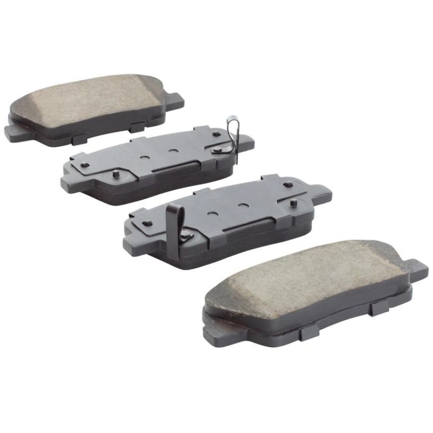 MPA 1003-1284AC Quality-Built Black Series Ceramic Brake Pads w/ Hardware