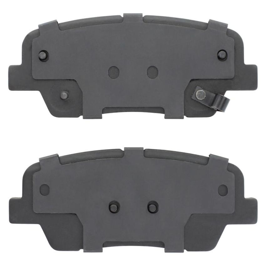 MPA 1003-1284AC Quality-Built Black Series Ceramic Brake Pads w/ Hardware