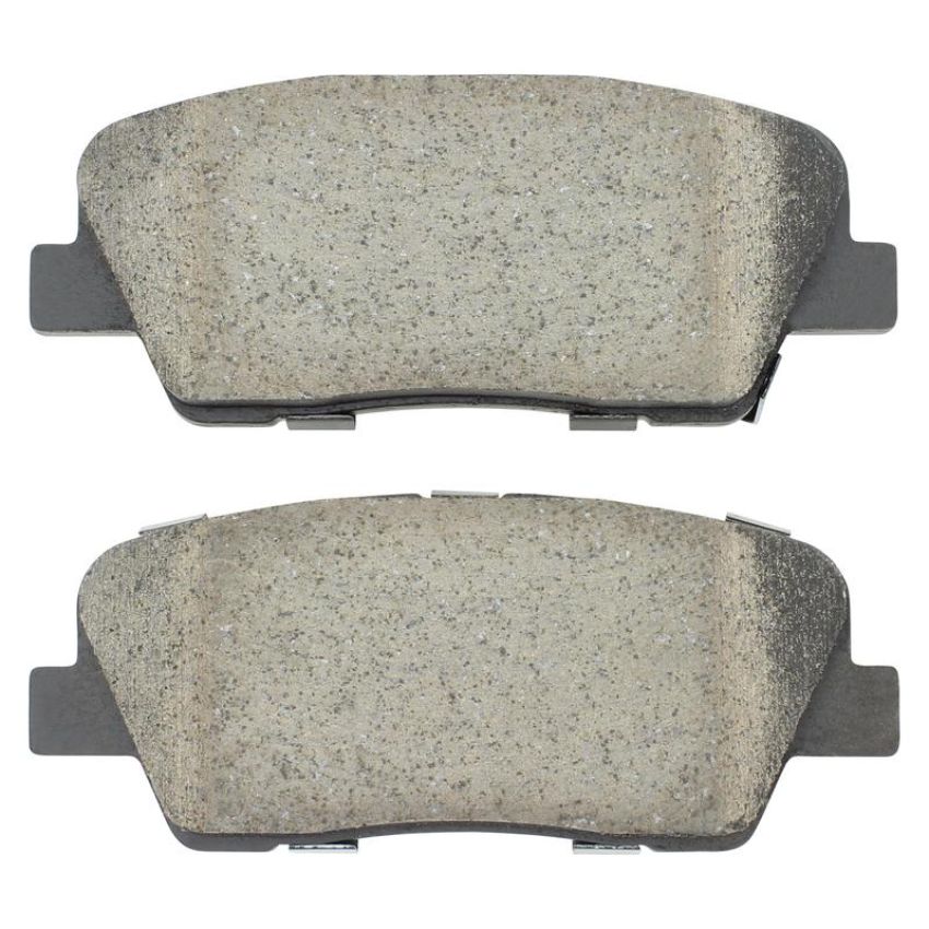 MPA 1003-1284BC Quality-Built Black Series Ceramic Brake Pads w/ Hardware