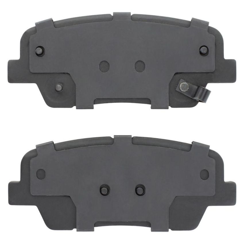 MPA 1003-1284C Quality-Built Black Series Ceramic Brake Pads w/ Hardware