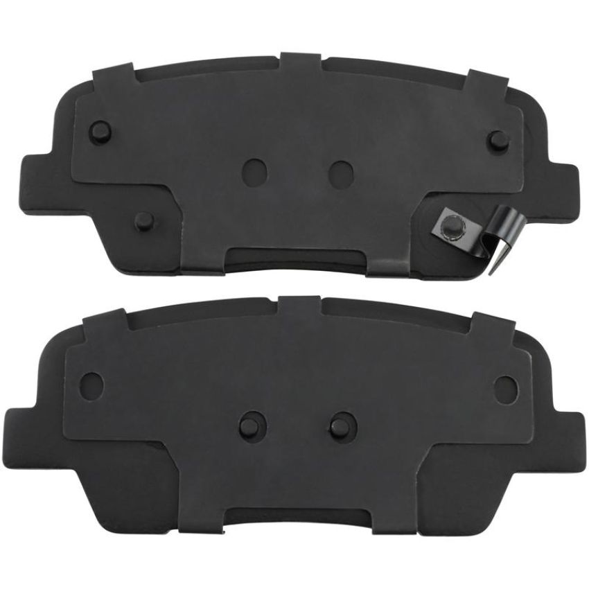 MPA 1003-1284CC Quality-Built Black Series Ceramic Brake Pads w/ Hardware
