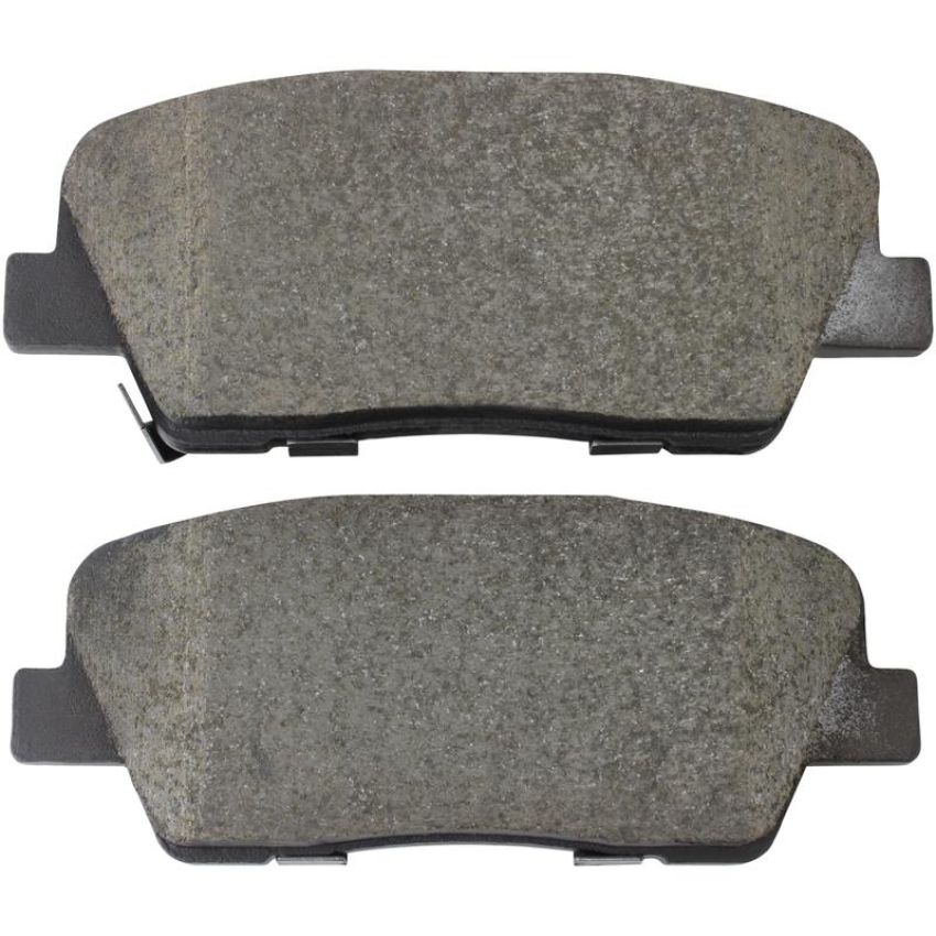 MPA 1003-1284CC Quality-Built Black Series Ceramic Brake Pads w/ Hardware
