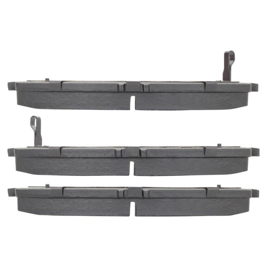MPA 1003-1286C Quality-Built Black Series Ceramic Brake Pads w/ Hardware