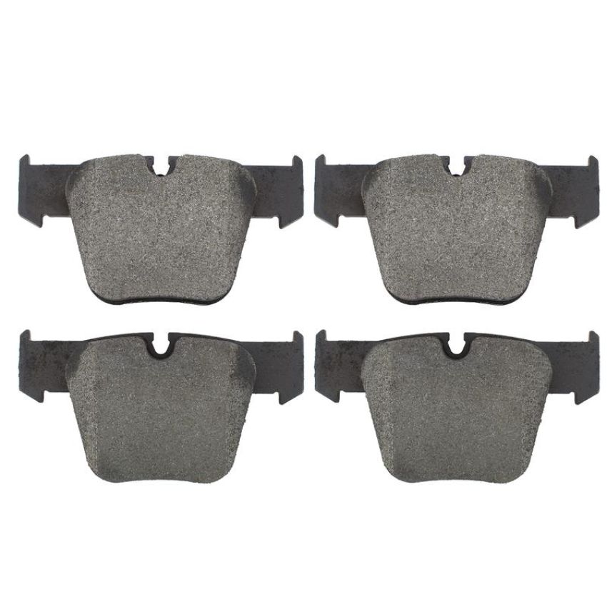 MPA 1003-1289M Quality-Built Black Series Semi-Metallic Brake Pads w/ Hardware
