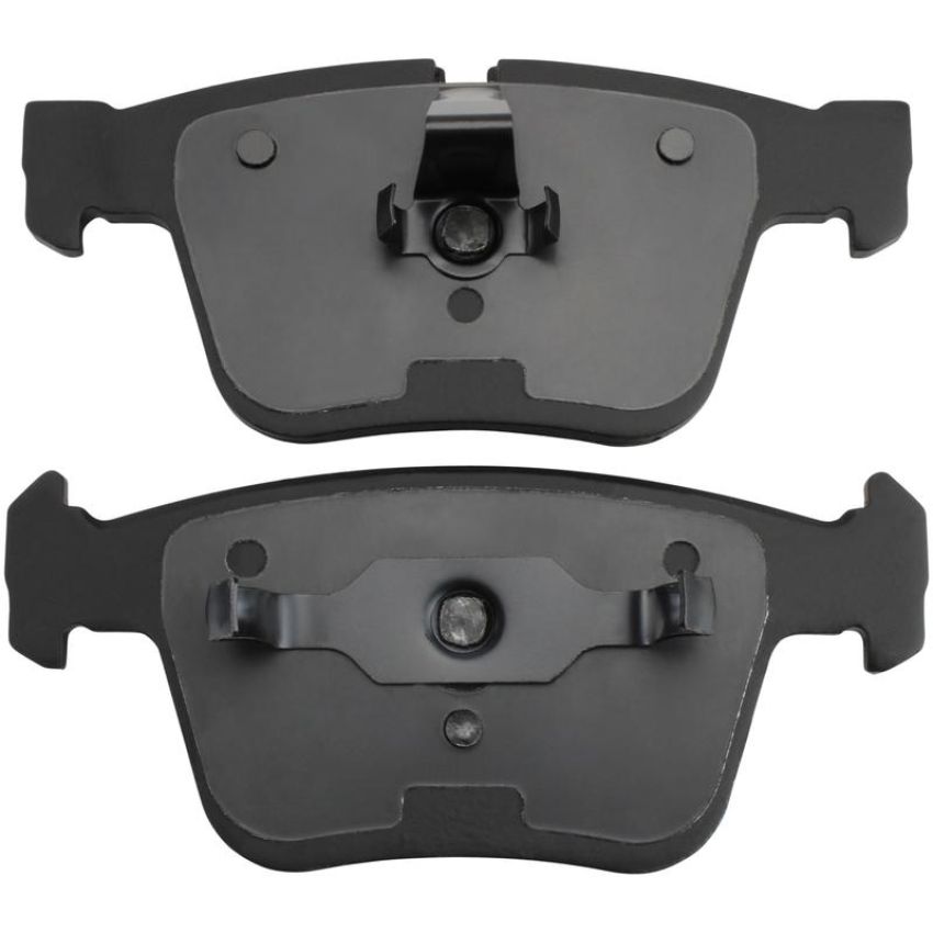 MPA 1003-1290M Quality-Built Black Series Semi-Metallic Brake Pads w/ Hardware