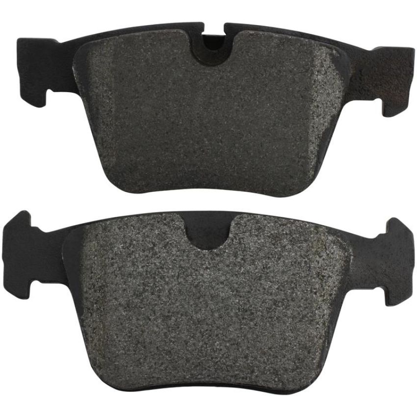 MPA 1003-1290M Quality-Built Black Series Semi-Metallic Brake Pads w/ Hardware