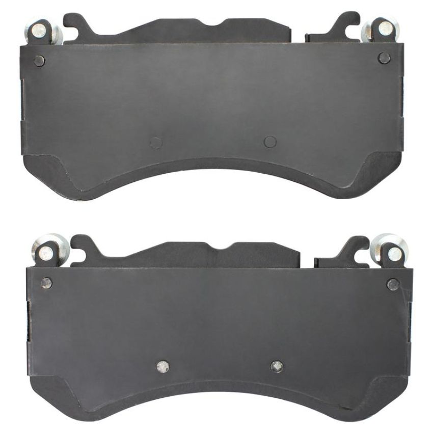 MPA 1003-1291AM Quality-Built Black Series Semi-Metallic Brake Pads w/ Hardware