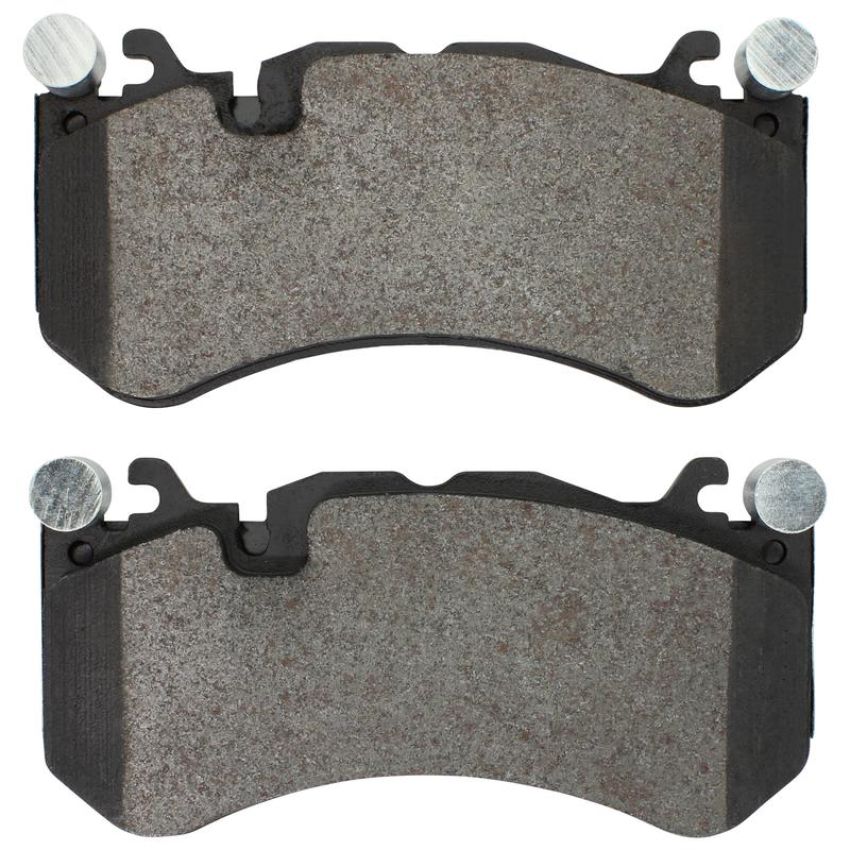 MPA 1003-1291AM Quality-Built Black Series Semi-Metallic Brake Pads w/ Hardware