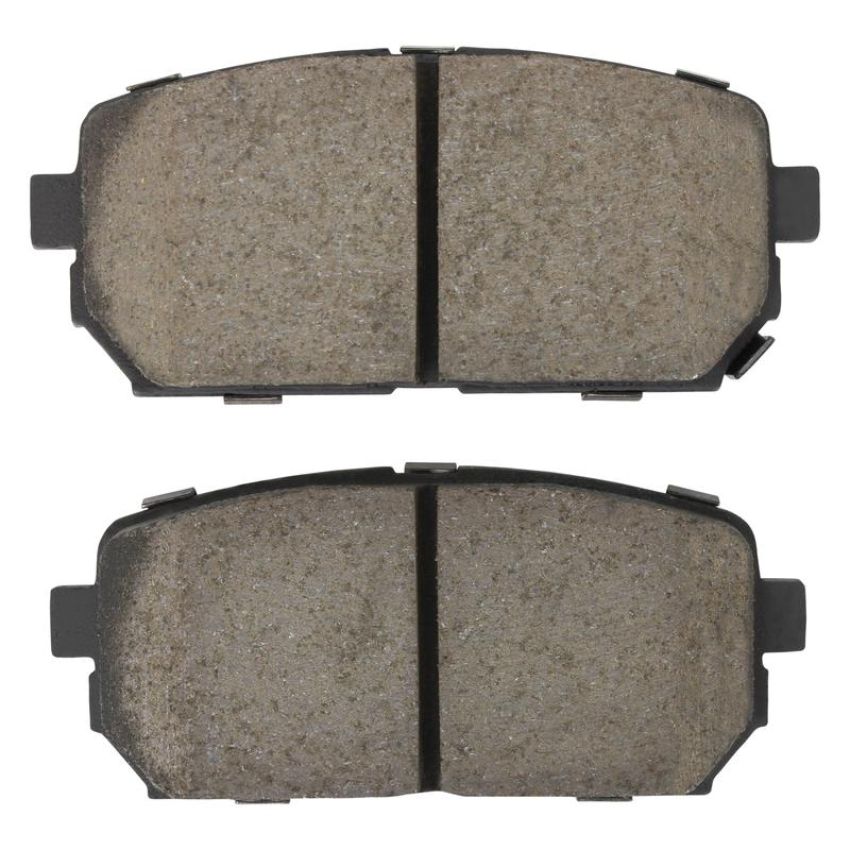 MPA 1003-1296C Quality-Built Black Series Ceramic Brake Pads w/ Hardware
