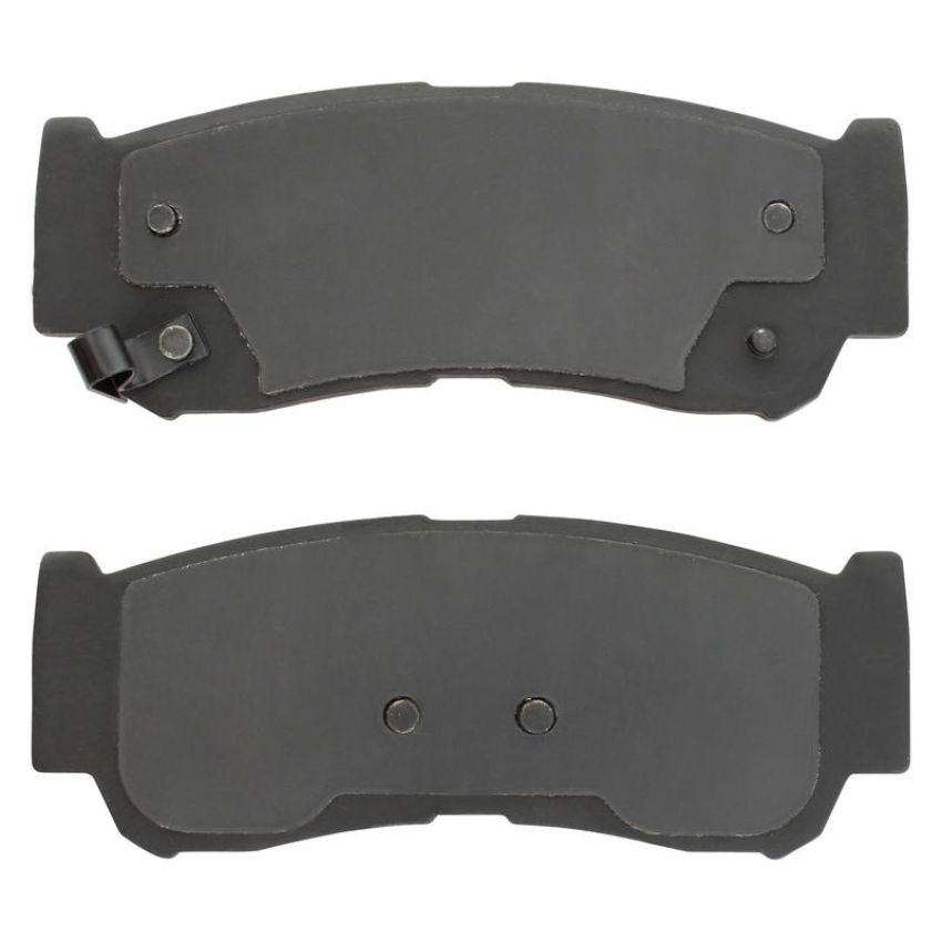 MPA 1003-1297C Quality-Built Black Series Ceramic Brake Pads w/ Hardware