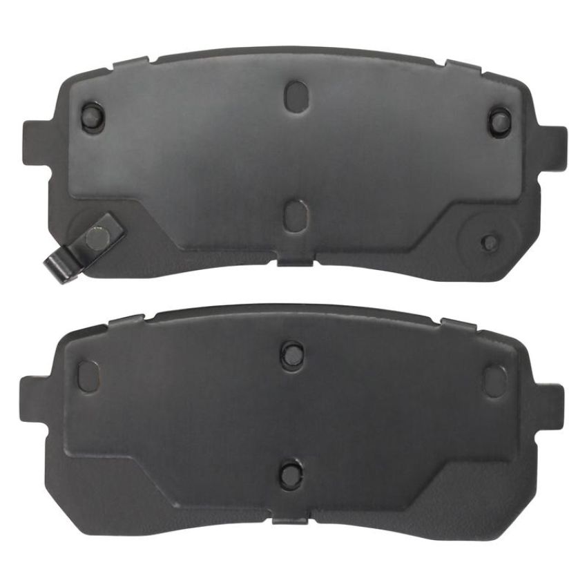 MPA 1003-1302C Quality-Built Black Series Ceramic Brake Pads w/ Hardware