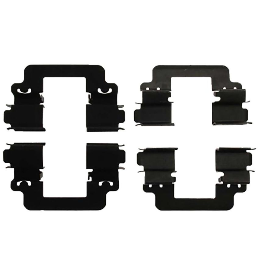 MPA 1003-1308AM Quality-Built Black Series Semi-Metallic Brake Pads w/ Hardware