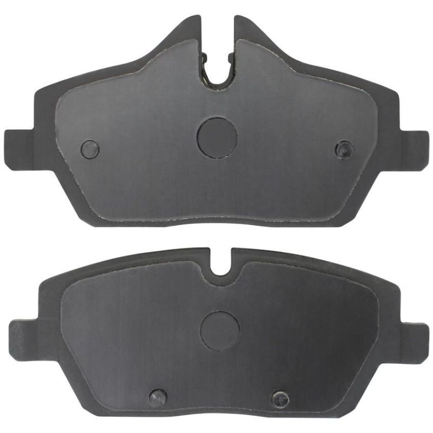 MPA 1003-1308BC Quality-Built Black Series Ceramic Brake Pads w/ Hardware
