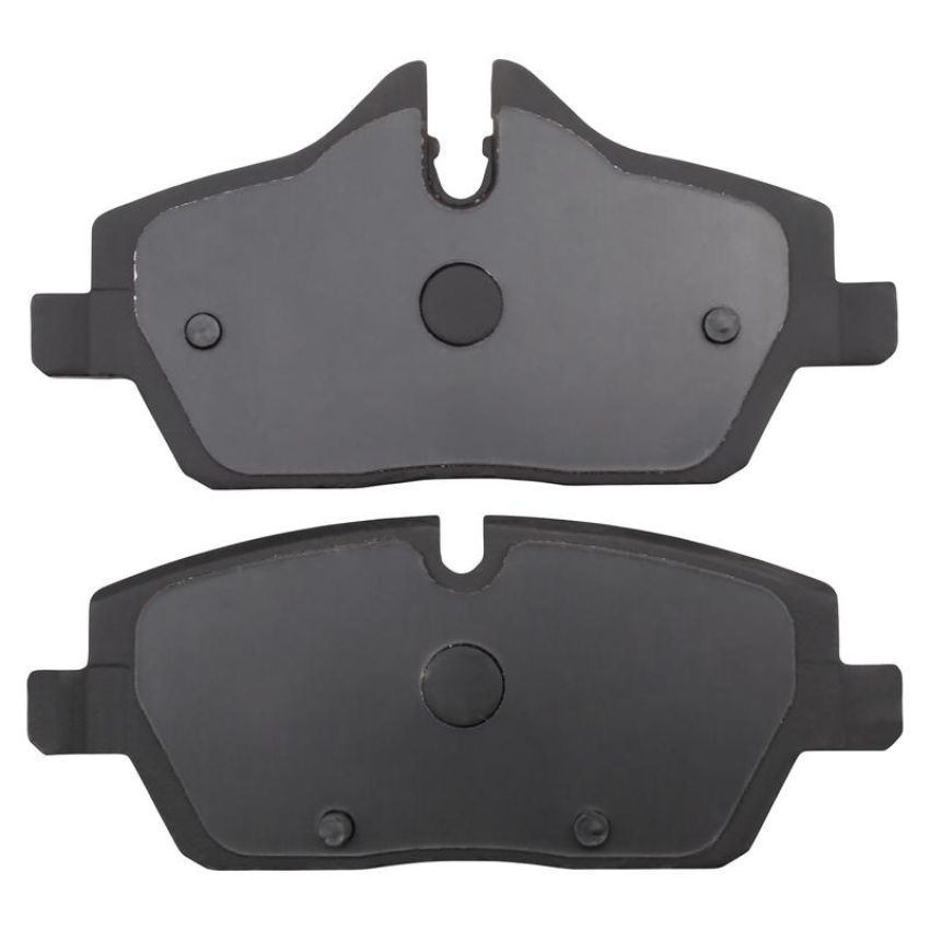 MPA 1003-1308C Quality-Built Black Series Ceramic Brake Pads w/ Hardware