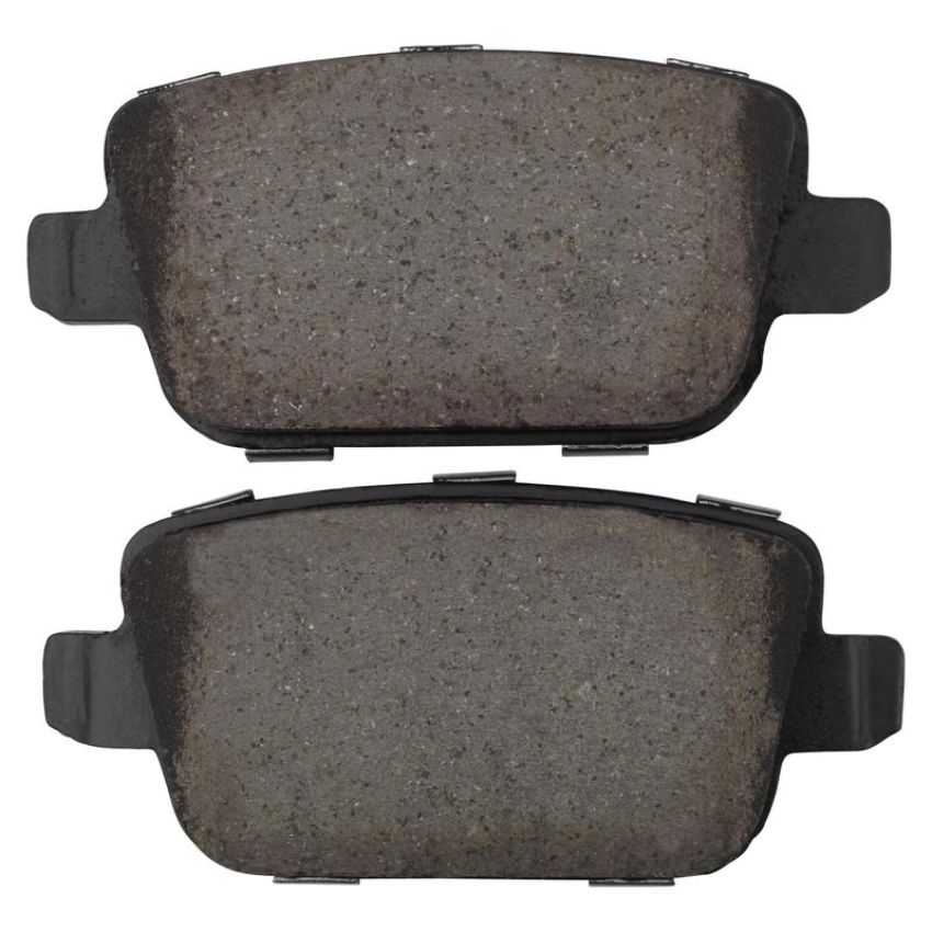 MPA 1003-1314AC Quality-Built Black Series Ceramic Brake Pads w/ Hardware